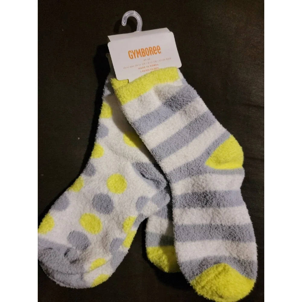 Gymboree cozy ski lodge fuzzy socks‎ 4t 5t nwt